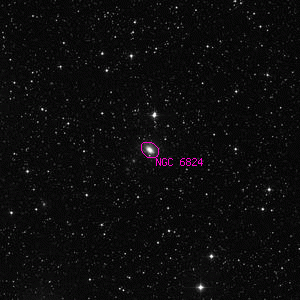 DSS image of NGC 6824