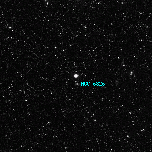 DSS image of NGC 6826