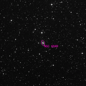 DSS image of NGC 6849