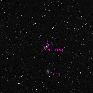 DSS image of NGC 6850