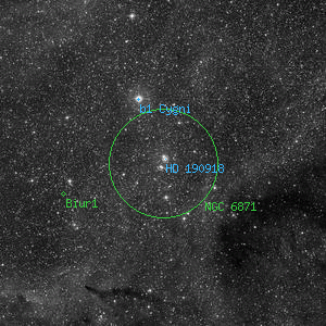 DSS image of NGC 6871