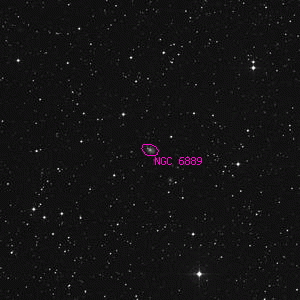 DSS image of NGC 6889