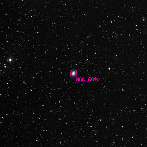 DSS image of NGC 6890
