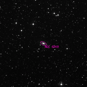 DSS image of NGC 6909