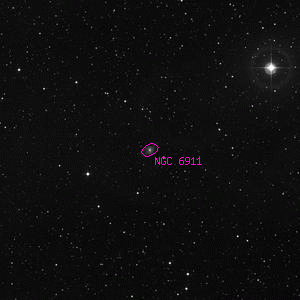 DSS image of NGC 6911