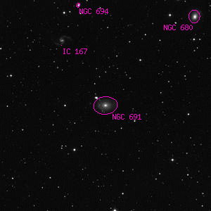 DSS image of NGC 691