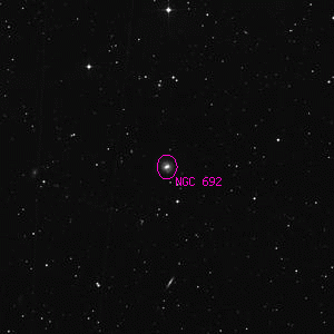 DSS image of NGC 692