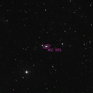 DSS image of NGC 693