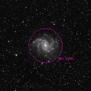 DSS image of NGC 6946