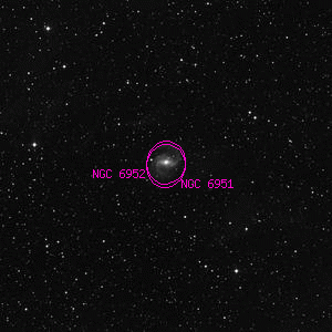 DSS image of NGC 6952