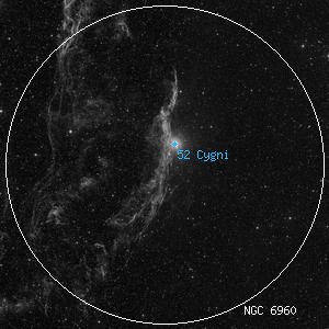 DSS image of NGC 6960