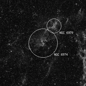 DSS image of NGC 6974