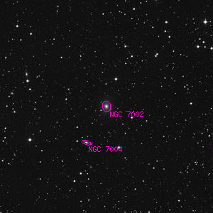 DSS image of NGC 7002
