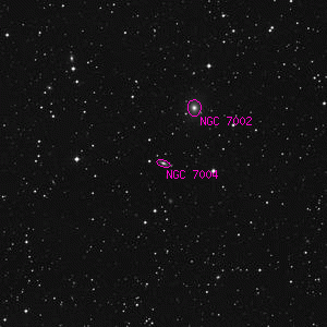 DSS image of NGC 7004