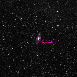 DSS image of NGC 7013