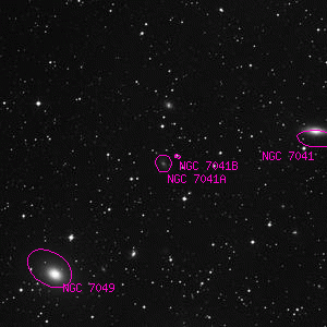 DSS image of NGC 7041A