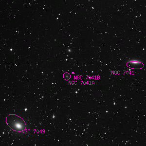 DSS image of NGC 7041B