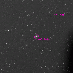 DSS image of NGC 7046