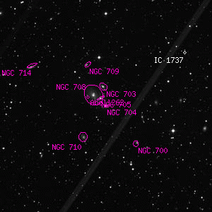 DSS image of NGC 704