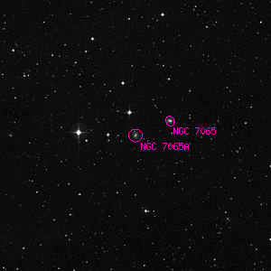 DSS image of NGC 7065A