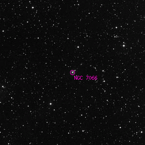 DSS image of NGC 7066