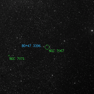 DSS image of NGC 7067