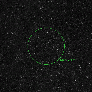 DSS image of NGC 7082