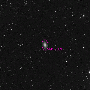 DSS image of NGC 7083