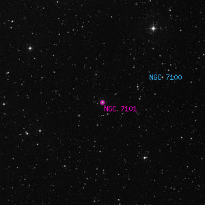 DSS image of NGC 7101