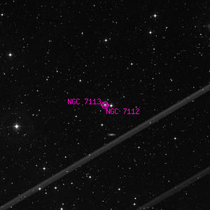 DSS image of NGC 7112