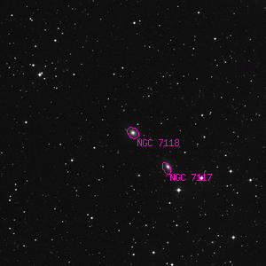 DSS image of NGC 7118