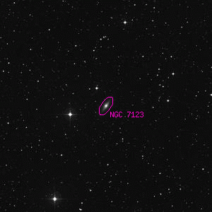 DSS image of NGC 7123