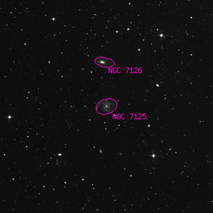 DSS image of NGC 7125