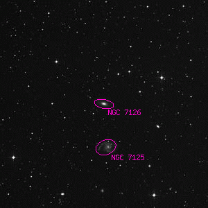 DSS image of NGC 7126