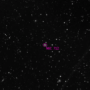 DSS image of NGC 712