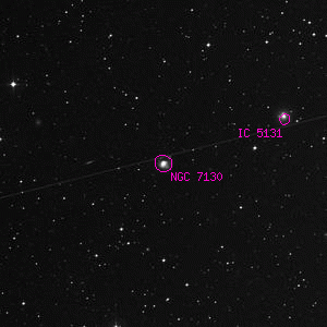 DSS image of NGC 7130