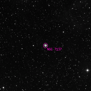 DSS image of NGC 7137