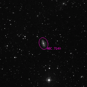 DSS image of NGC 7140