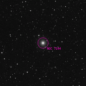 DSS image of NGC 7144