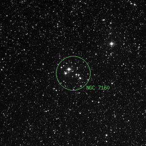 DSS image of NGC 7160