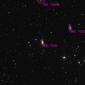 DSS image of NGC 7166