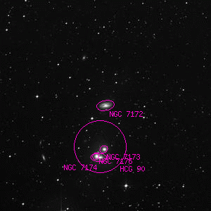 DSS image of NGC 7172