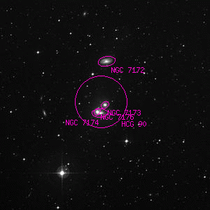 DSS image of NGC 7173