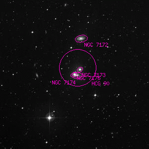DSS image of NGC 7176