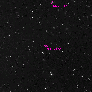 DSS image of NGC 7182