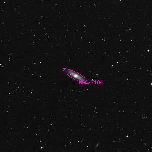 DSS image of NGC 7184