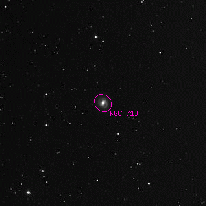 DSS image of NGC 718