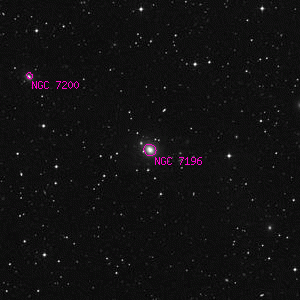 DSS image of NGC 7196