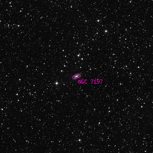 DSS image of NGC 7197
