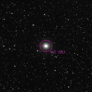 DSS image of NGC 7217